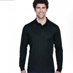 Core 365 88193 Men’s Pinnacle Performance Long-Sleeve Pique Polo